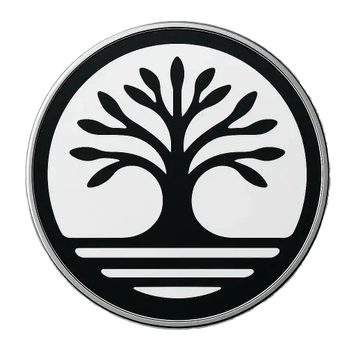 Drzewko Pamięci NFC "czarne" małe 27 mm